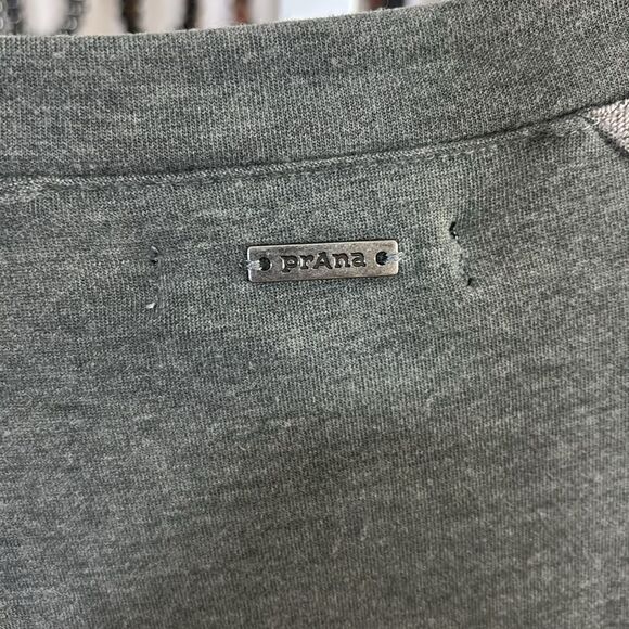 Prana sage Gray Long Sleeve Casual Dress ROSIE size small new with tags pockets - Picture 6 of 7